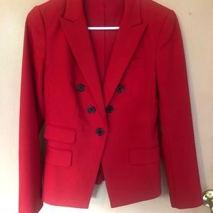 Vibrant Red Women’s Blazer